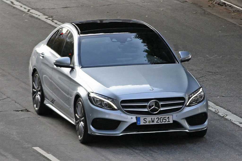 Mercedes c200 w205 синий