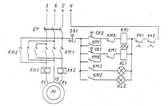 Блог электромеханика: правила построения электрических схем