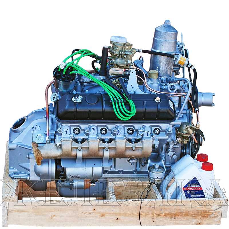 Сборка двигателя автомобиля газ-66, газ-53