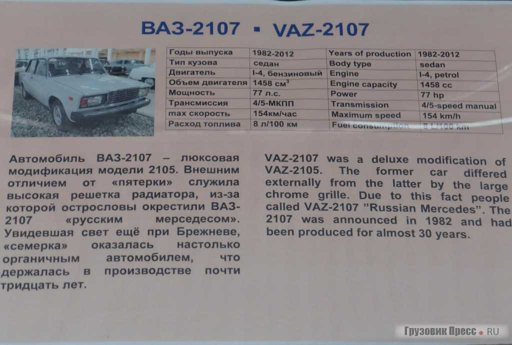 Двигатель ваз 2107: описание, характеристики и тюнинг