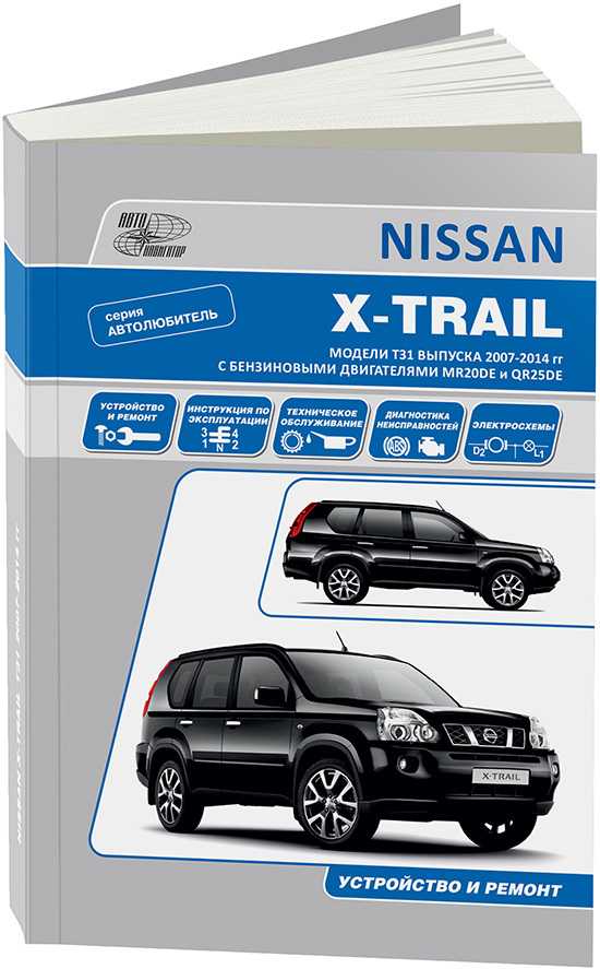 Регламент технического обслуживания nissan x-trail всех поколений