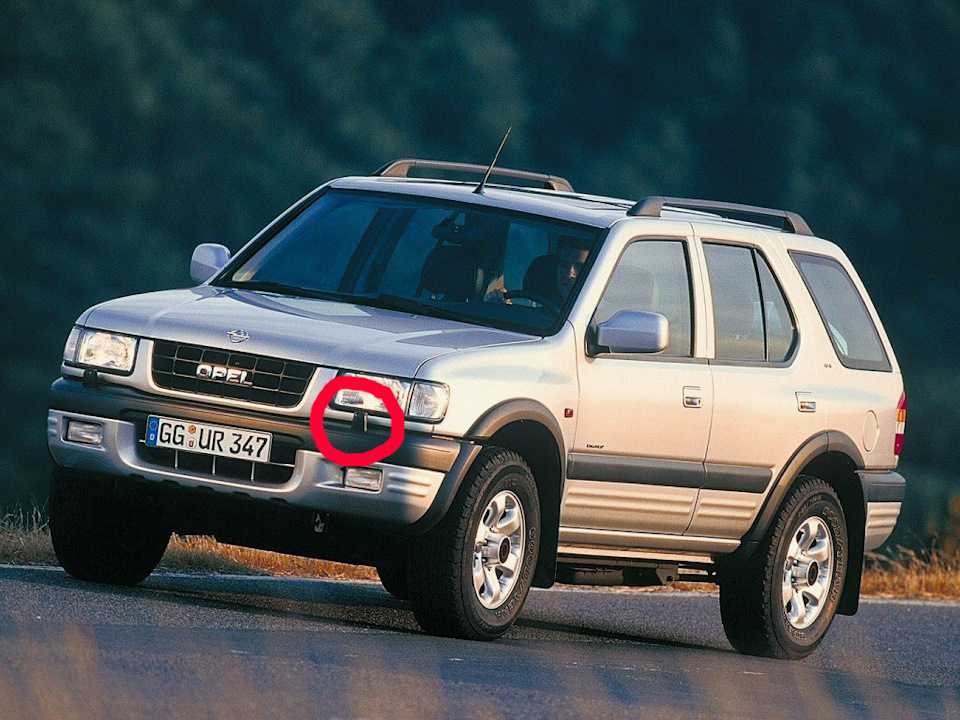 Opel frontera — описание модели