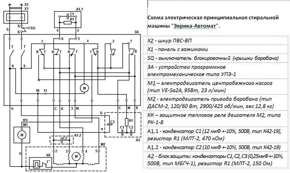 Электродвигатель даоц у4 схема подключения