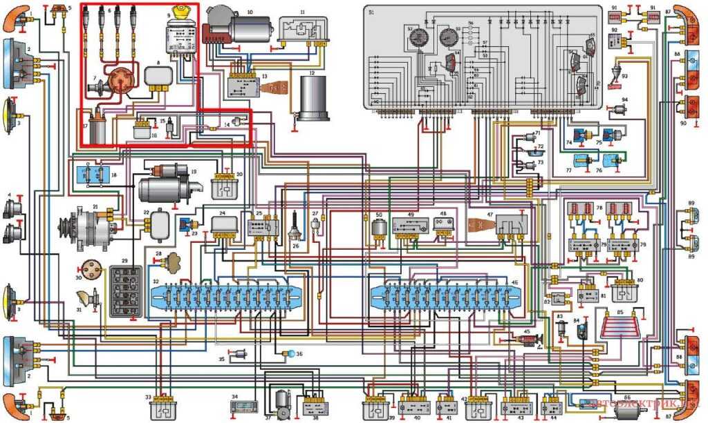 Какие подсистемы входят в электросхему автомобиля ГАЗ Волга Какие неисправности могут произойти в бортовой сети, что нужно знать о профилактике  здесь