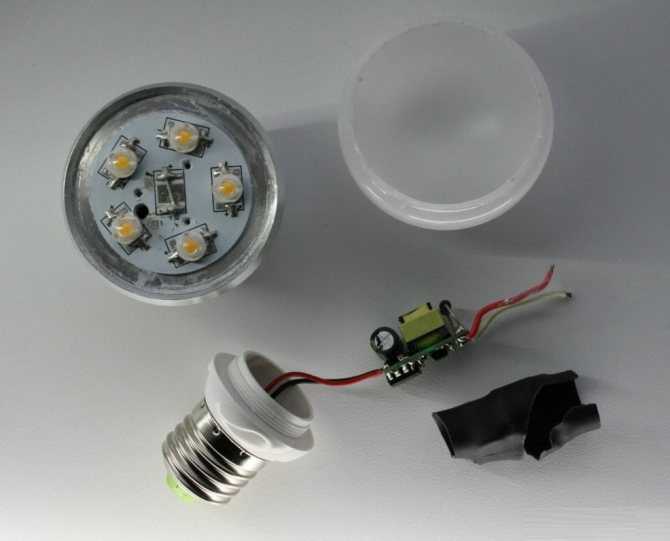 Ремонт светодиодной лампочки за 5 минут своими руками в домашних условиях.