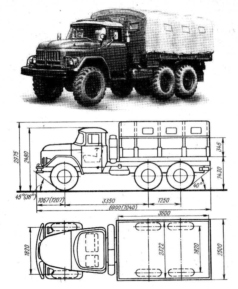 Принцип работы лебедки и других узлов грузовика зил-131