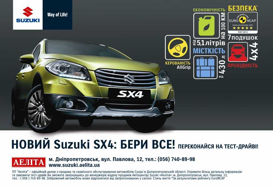 Suzuki sx4 - проблемы и неисправности