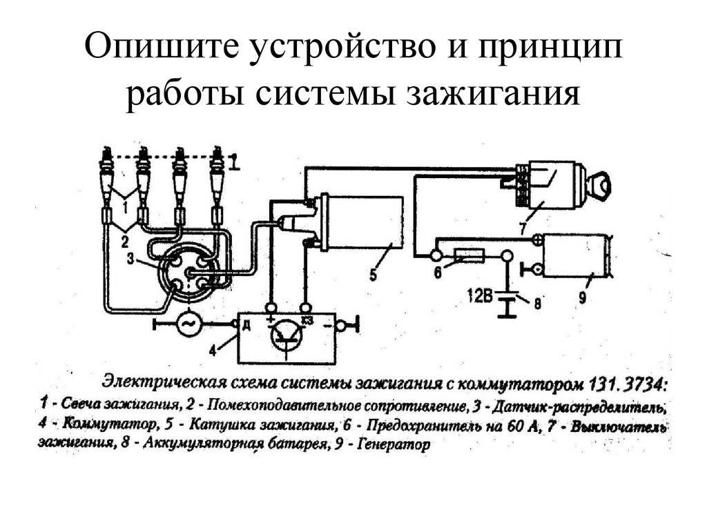 Электросхема двигателя и карбюратора газели 402, 406 и инжекторной 405