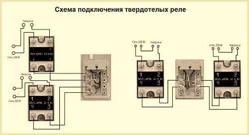 Схема подключения реверсивного двигателя