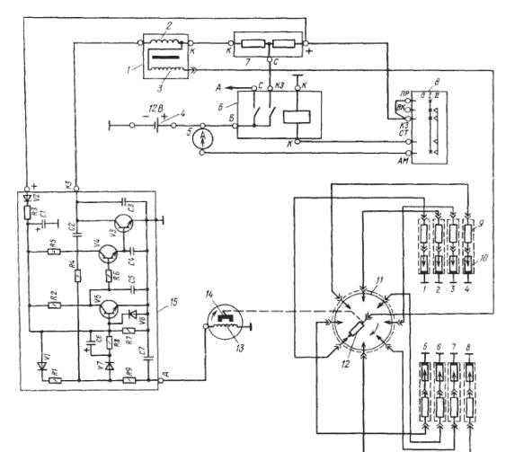 Цветные схемы электрооборудования газ 3307 и газ 3309 (дизель евро 2, 3, 4) с описанием: подробная расшифровка электросхем электропроводки