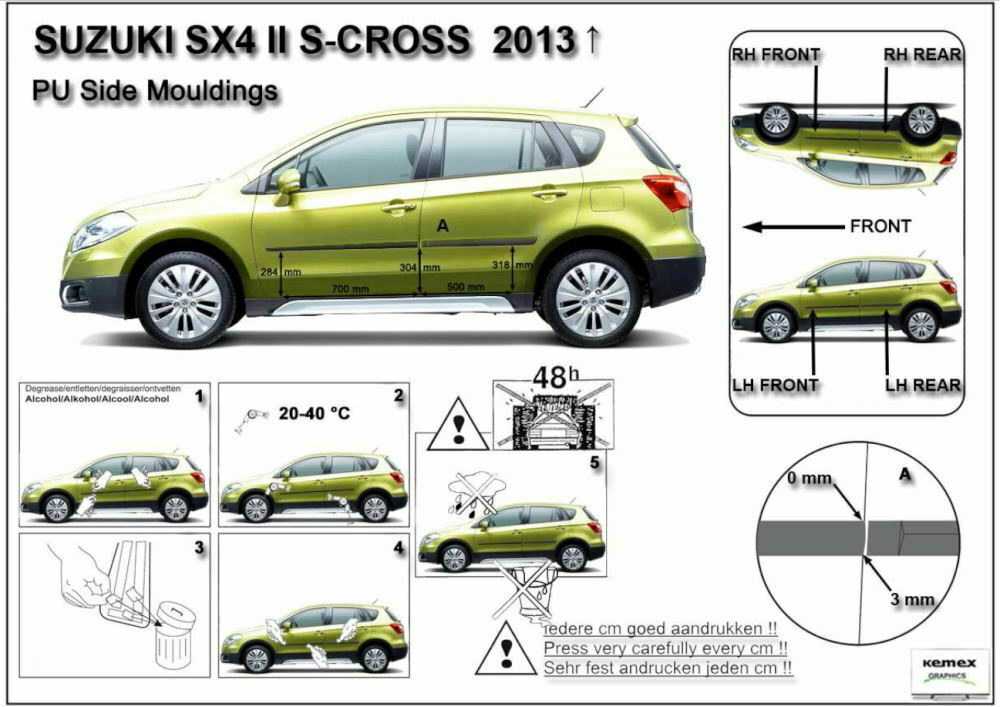 Suzuki new sx4 с 2013 года, ремонт системы выпуска инструкция онлайн