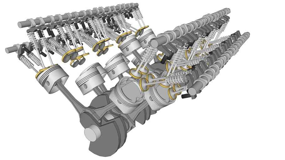 Каков порядок работы четырехтактного четырехцилиндрового двигателя? — интернет-клуб для автолюбителей