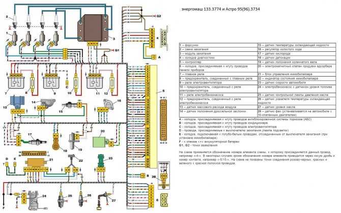 Схема электрооборудования ваз 21093 карбюратор высокая панель