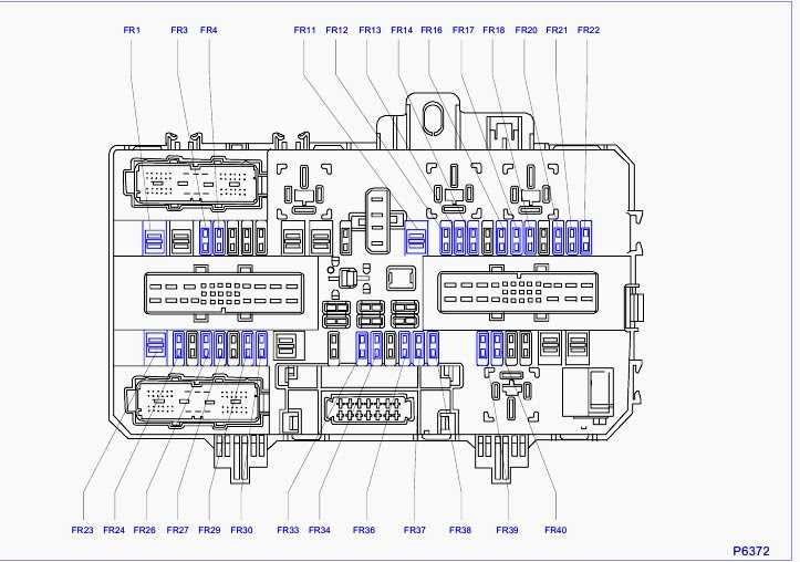 Схема предохранителей опель