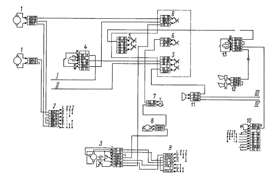 Схема электропроводки камаз 53215: особенности строения