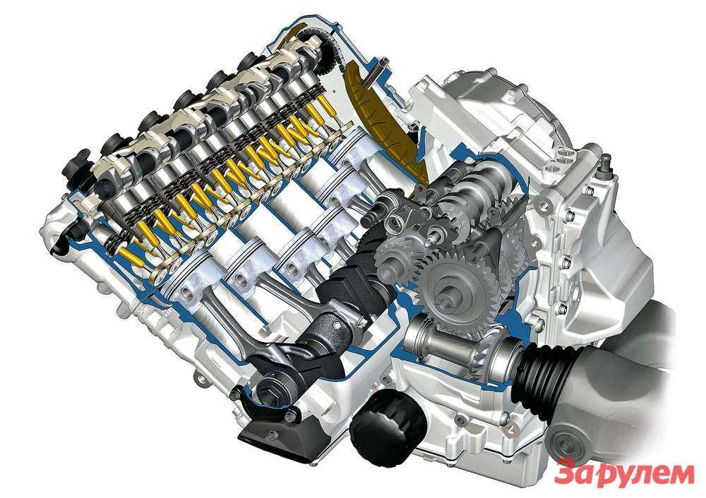 Как устроен одноцилиндровый четырехтактный двигатель?