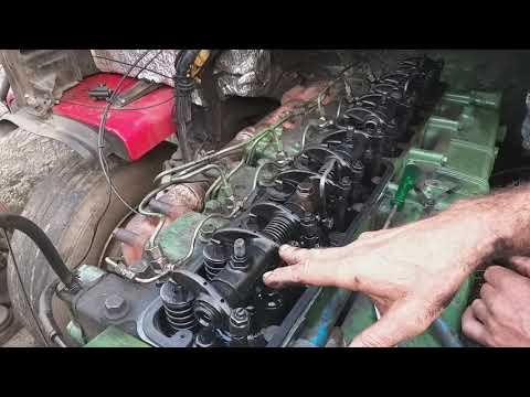 Scania dc11 регулировка клапанов