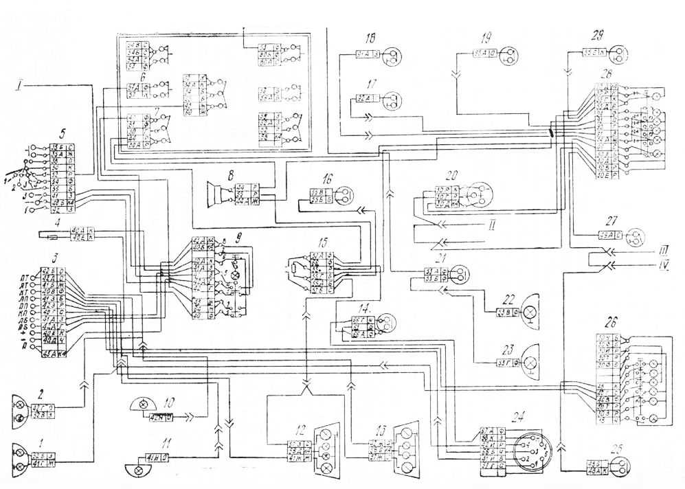 Схема электропроводки камаз 65115