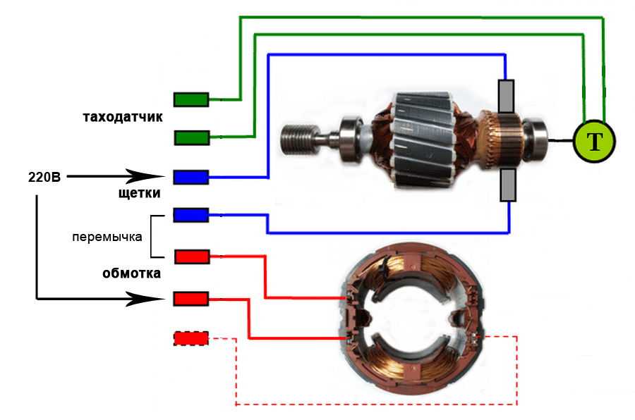 Как подключить электродвигатель с 4 проводами - большая стройка