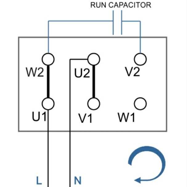 Схема подключения электродвигателя на 220в через конденсатор: рассчитываем необходимую емкость