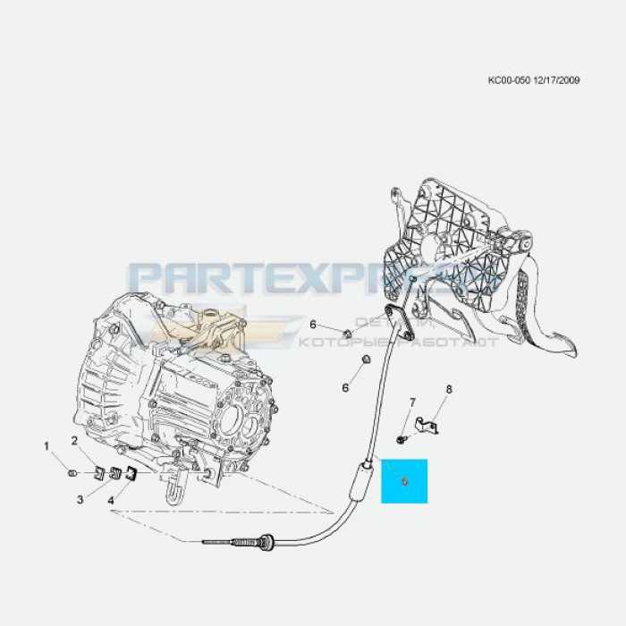Chevrolet spark с 2009, регулировка узла сцепления инструкция онлайн