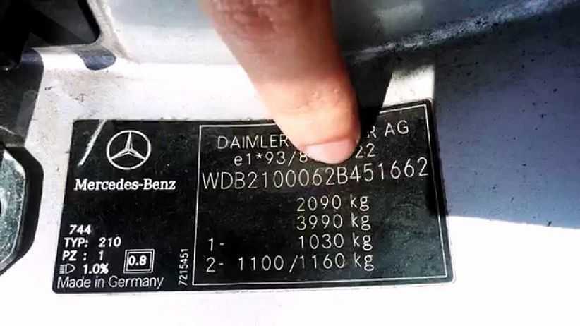 Маркировка кузовов автомобилей mercedes: числовые и буквенные индексы