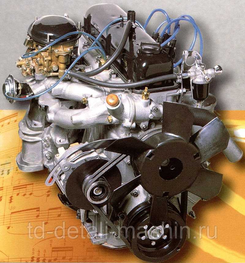 Конструкция и устройство двигателя змз-402