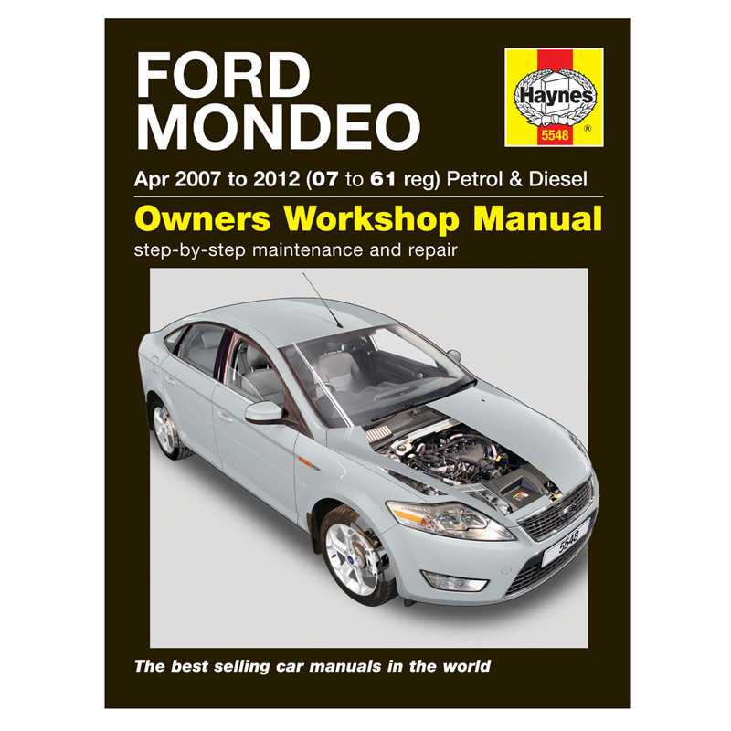 Ford mondeo 4 manual
