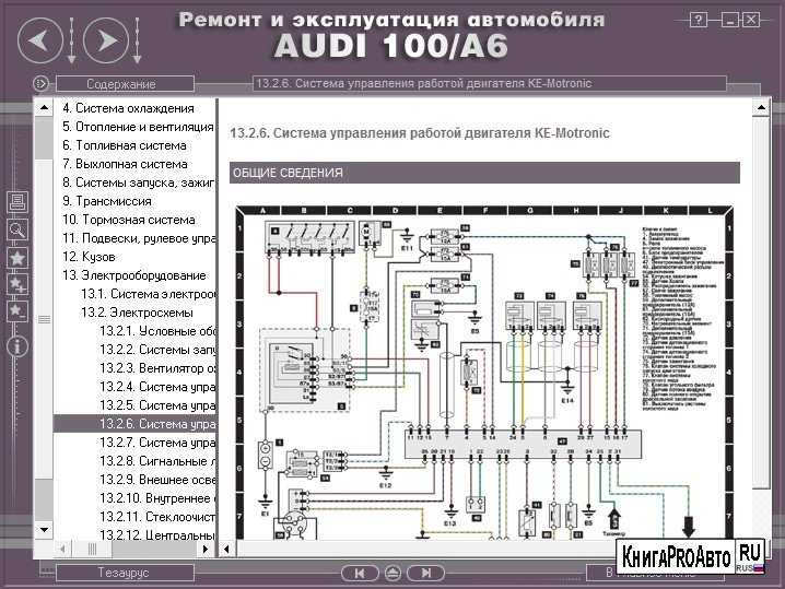 Руководство по ремонту audi 100 (c4 / a4) / audi 100 avant / audi 100 quattro / audi a6 avant / audi a6 quattro с 1990 по 1997 год в электронном виде